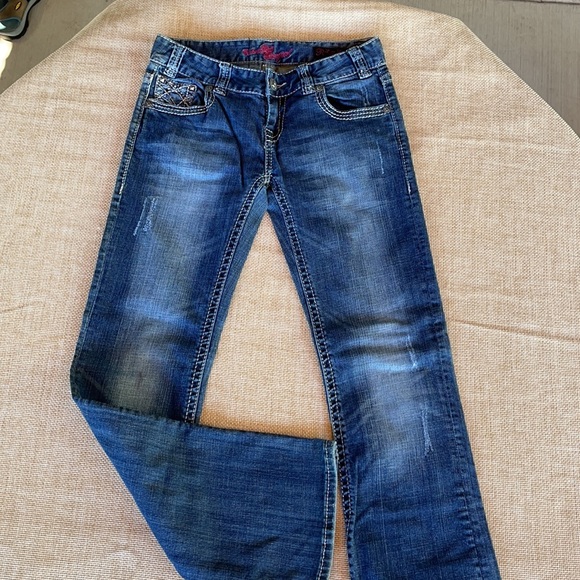 Rick and Roll Cowgirl Bootcut Jeans - Picture 2 of 12